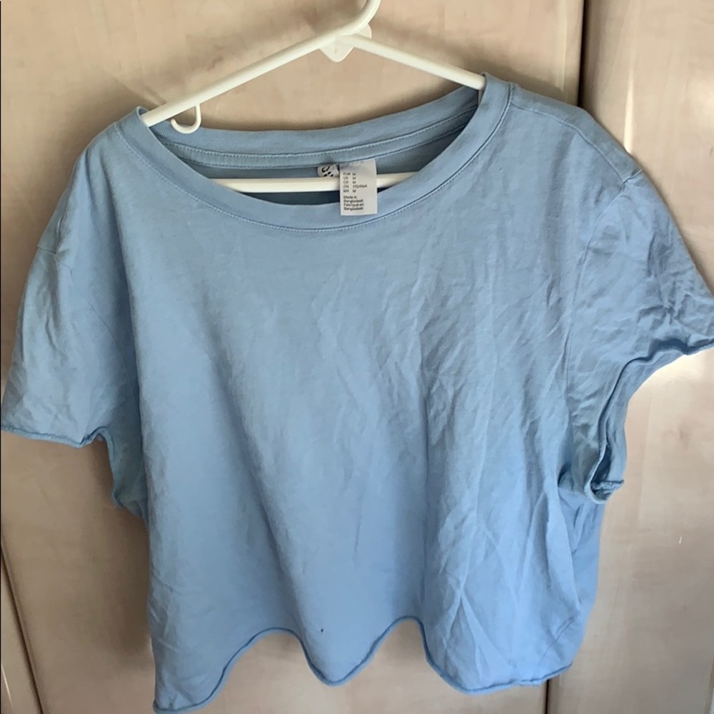 Cropped T shirt